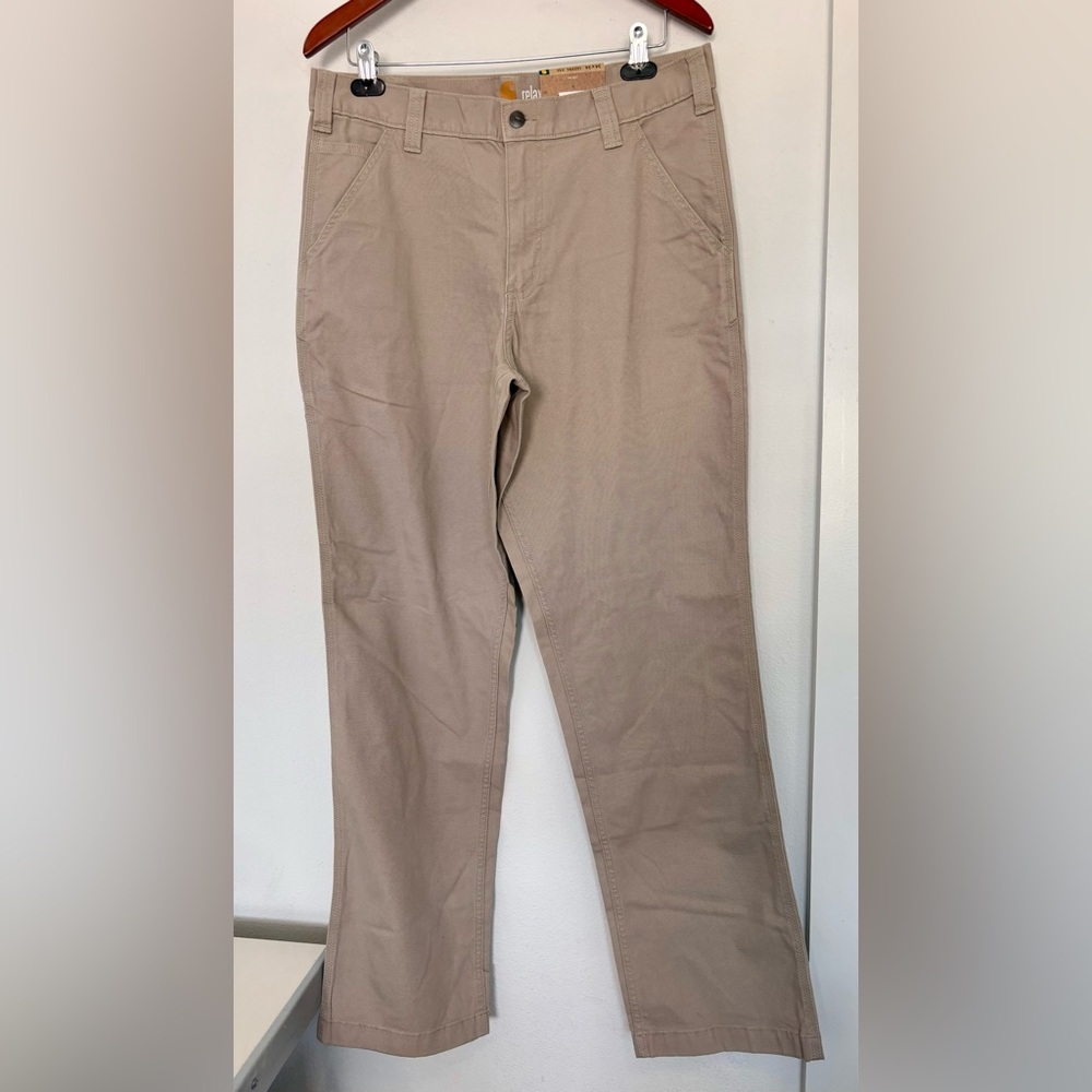Carhartt NWT khaki pants Sz 34x34